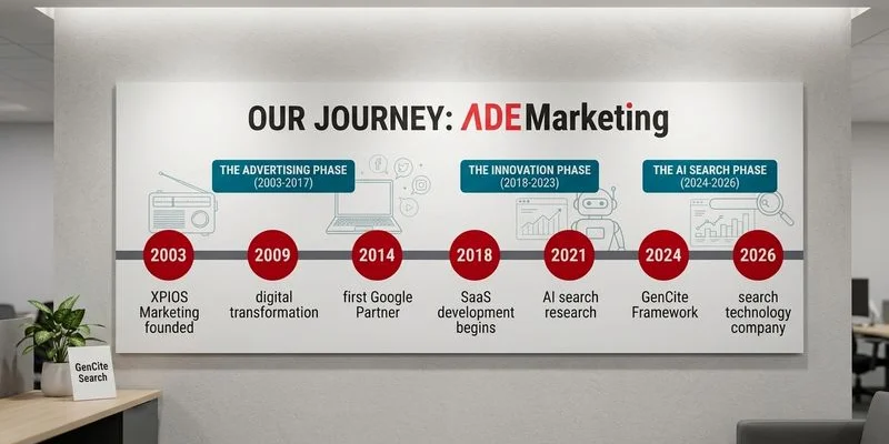 ADE Marketing timeline